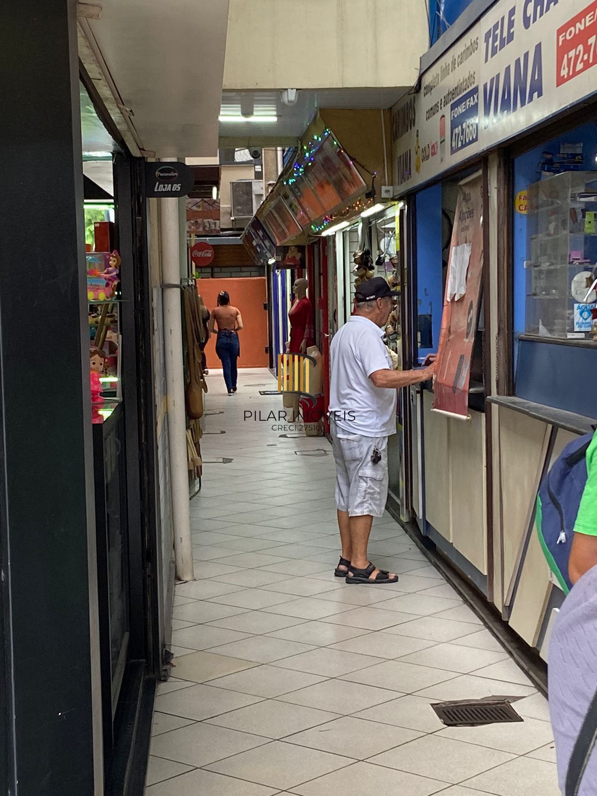 Cond. Centro Comercial Canoas Vende 2 salas , 124m², 62m² cada uma, 2 banheiros