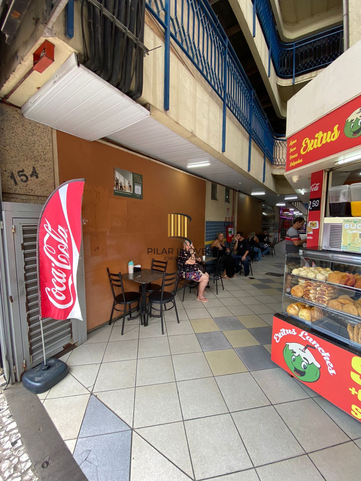 Cond. Centro Comercial Canoas Vende 2 salas , 124m², 62m² cada uma, 2 banheiros