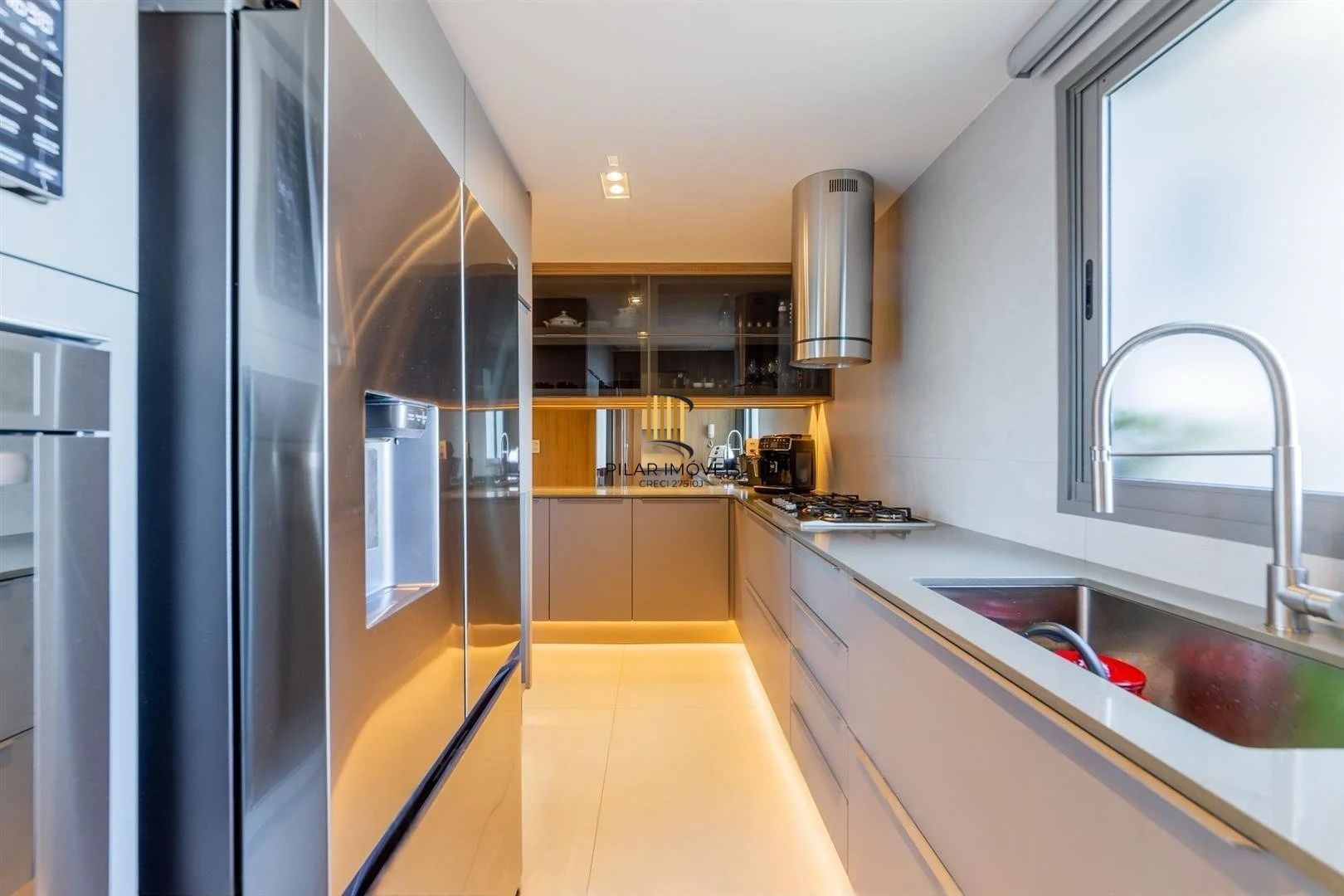 Apartamento 3 suítes mobiliado por arquiteta | 3 vagas | Lareira | Churrasqueira | High Garden Boa Vista