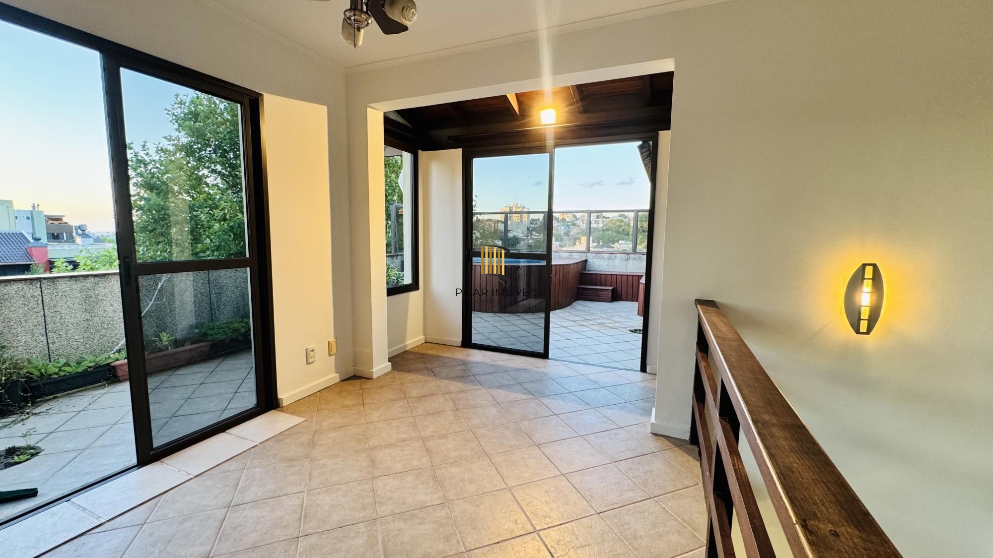 Cobertura 3 dormitórios com piscina e terraço | Chácara das Pedras