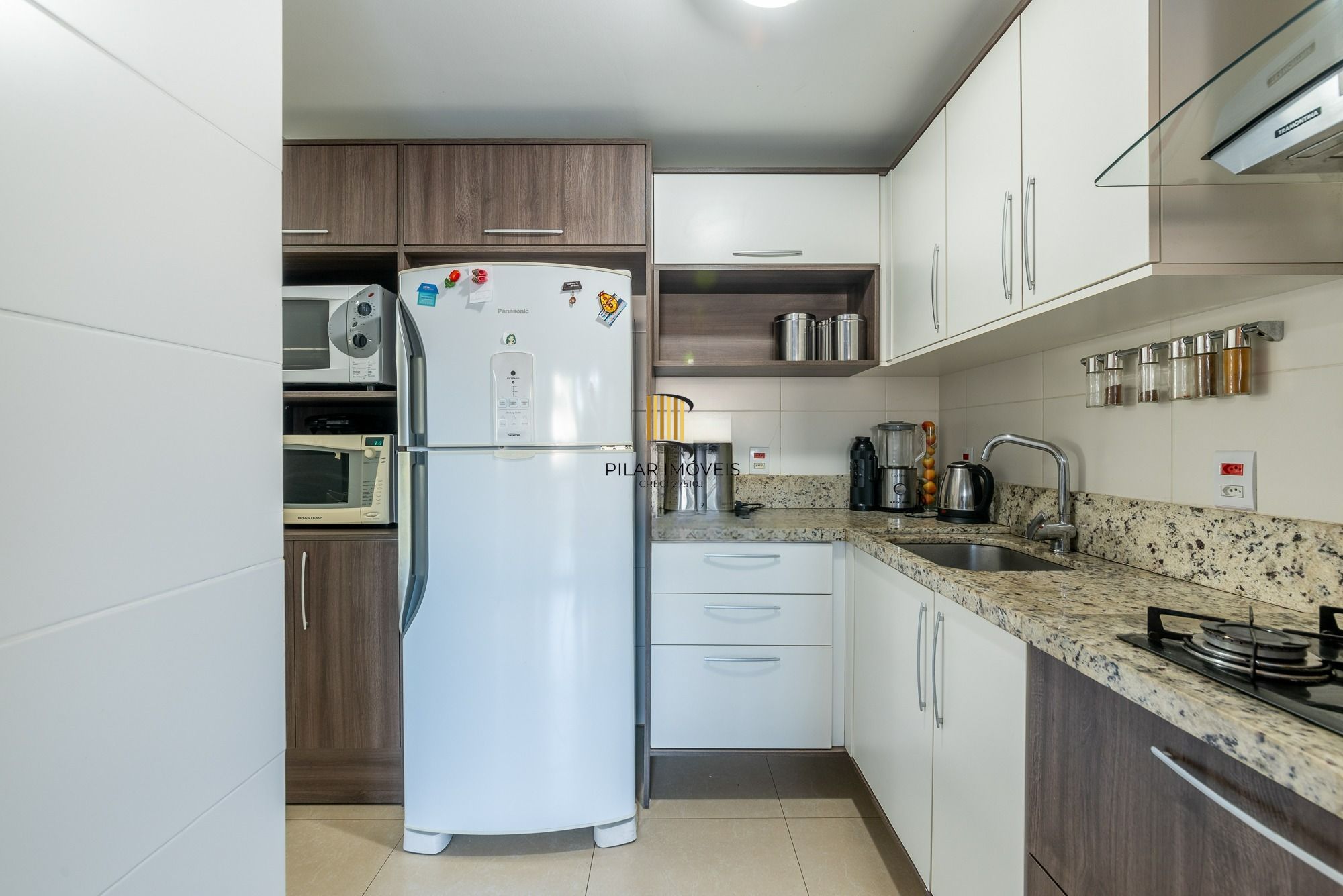 Apartamento Garden com 107m² e 3 dormitórios, 1 suíte, 2 vagas
