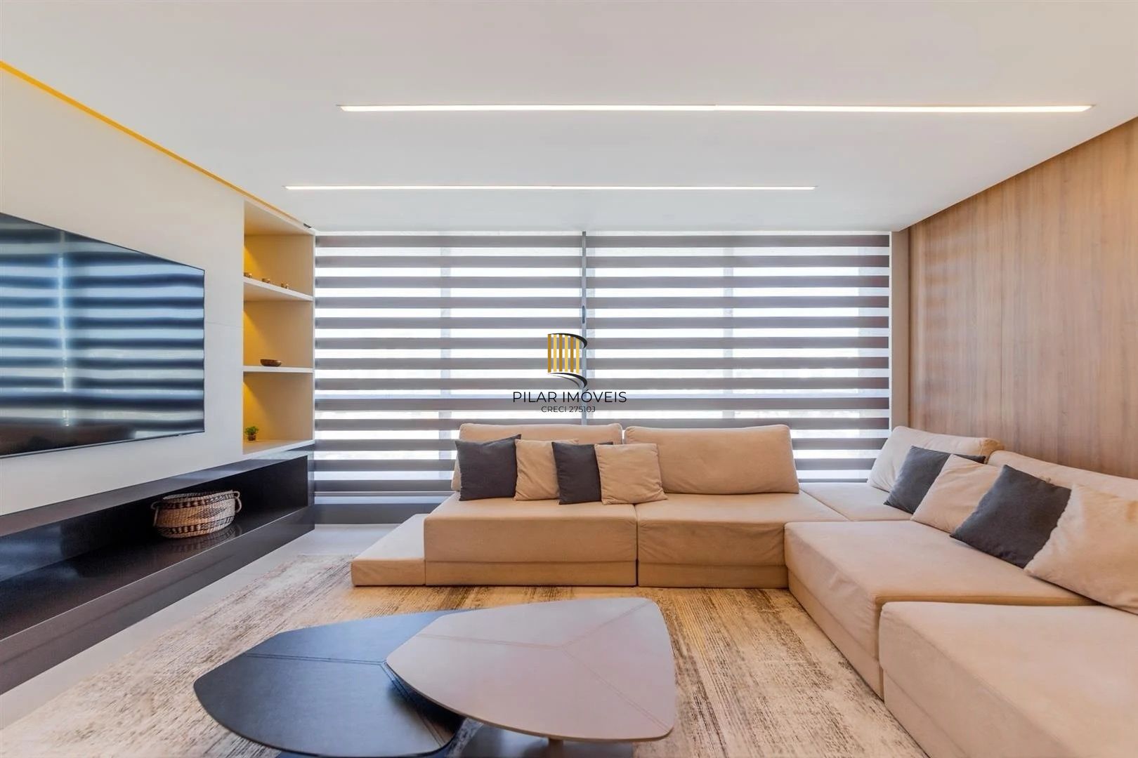 Apartamento 3 suítes mobiliado por arquiteta | 3 vagas | Lareira | Churrasqueira | High Garden Boa Vista