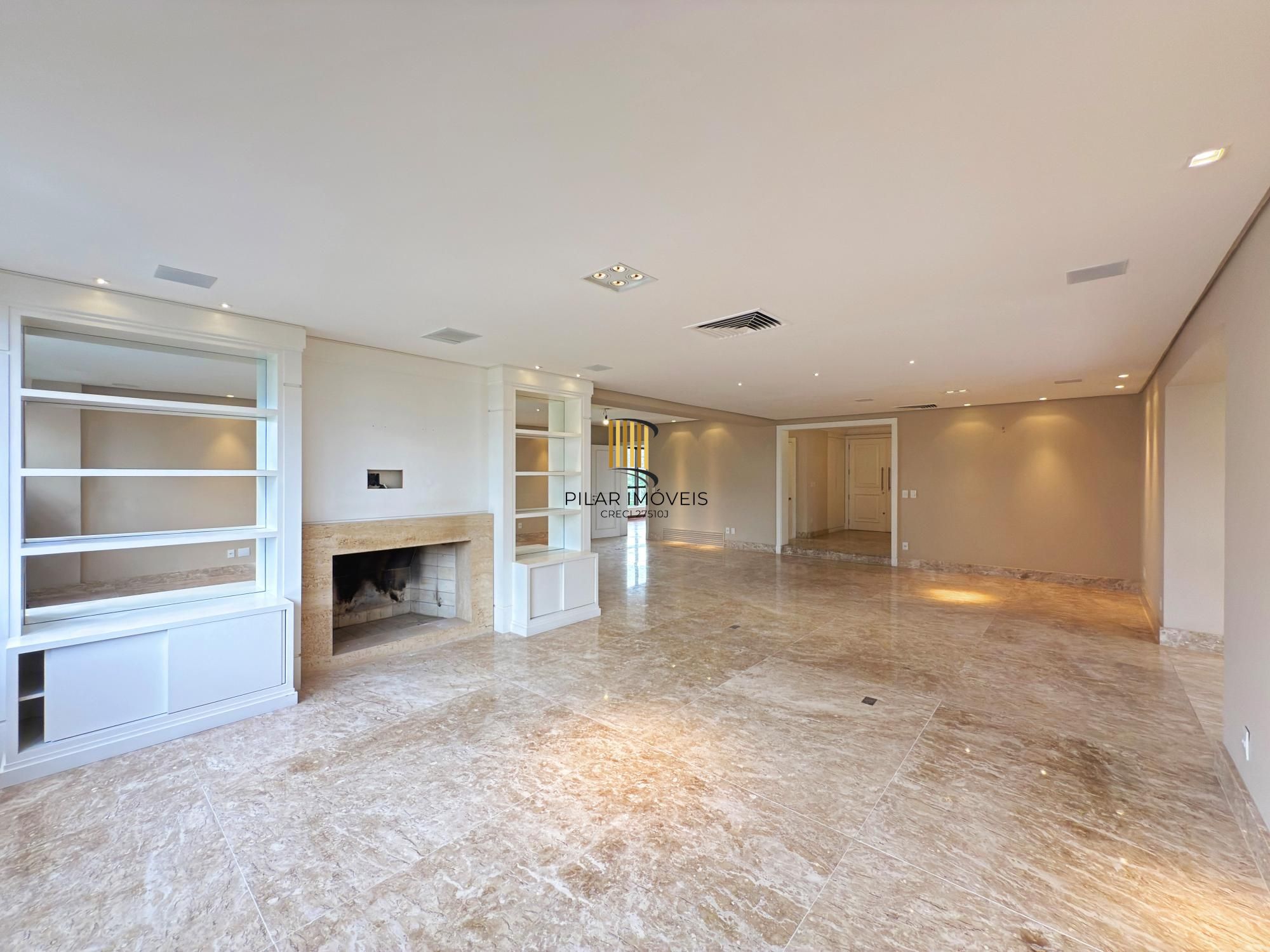 Apartamento com Lareira | Churrasqueira | 3 Suítes | Bairro Petrópolis