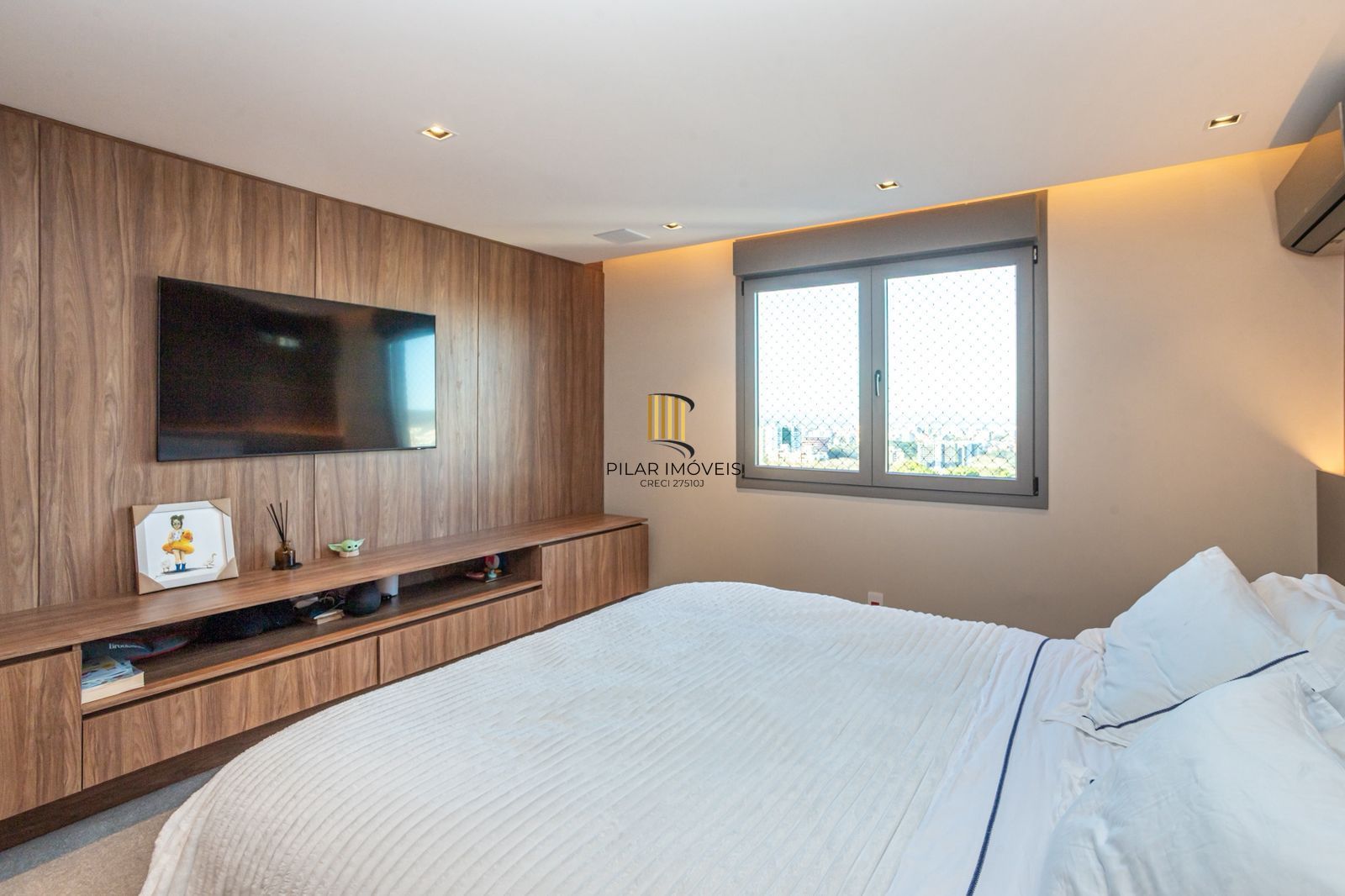 Apartamento de Luxo mobiliado com vista definitiva e automação- Três Figueiras