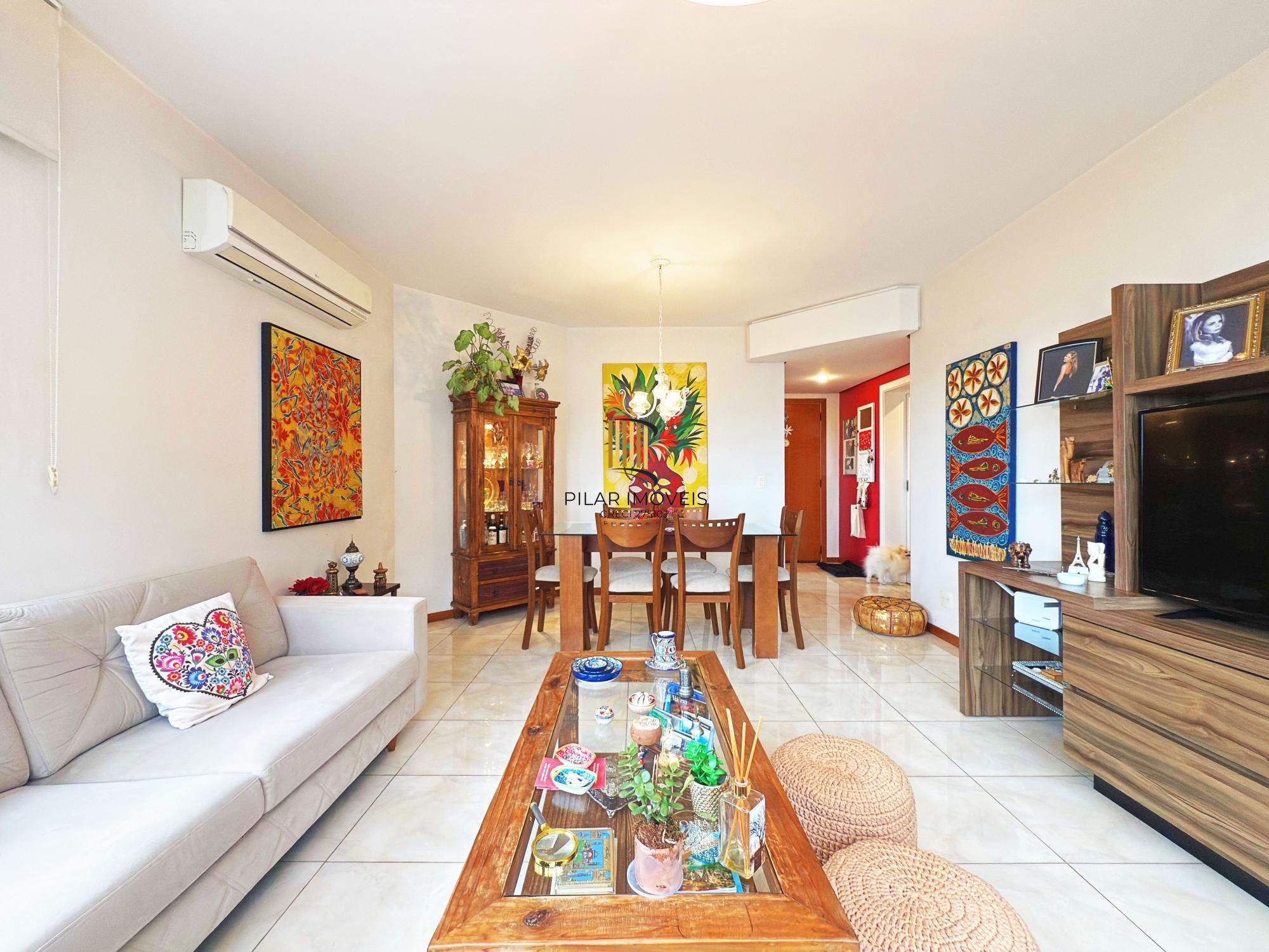 Apartamento 3 Dormitórios com Suíte, Churrasqueira e Excelente Vista Petrópolis