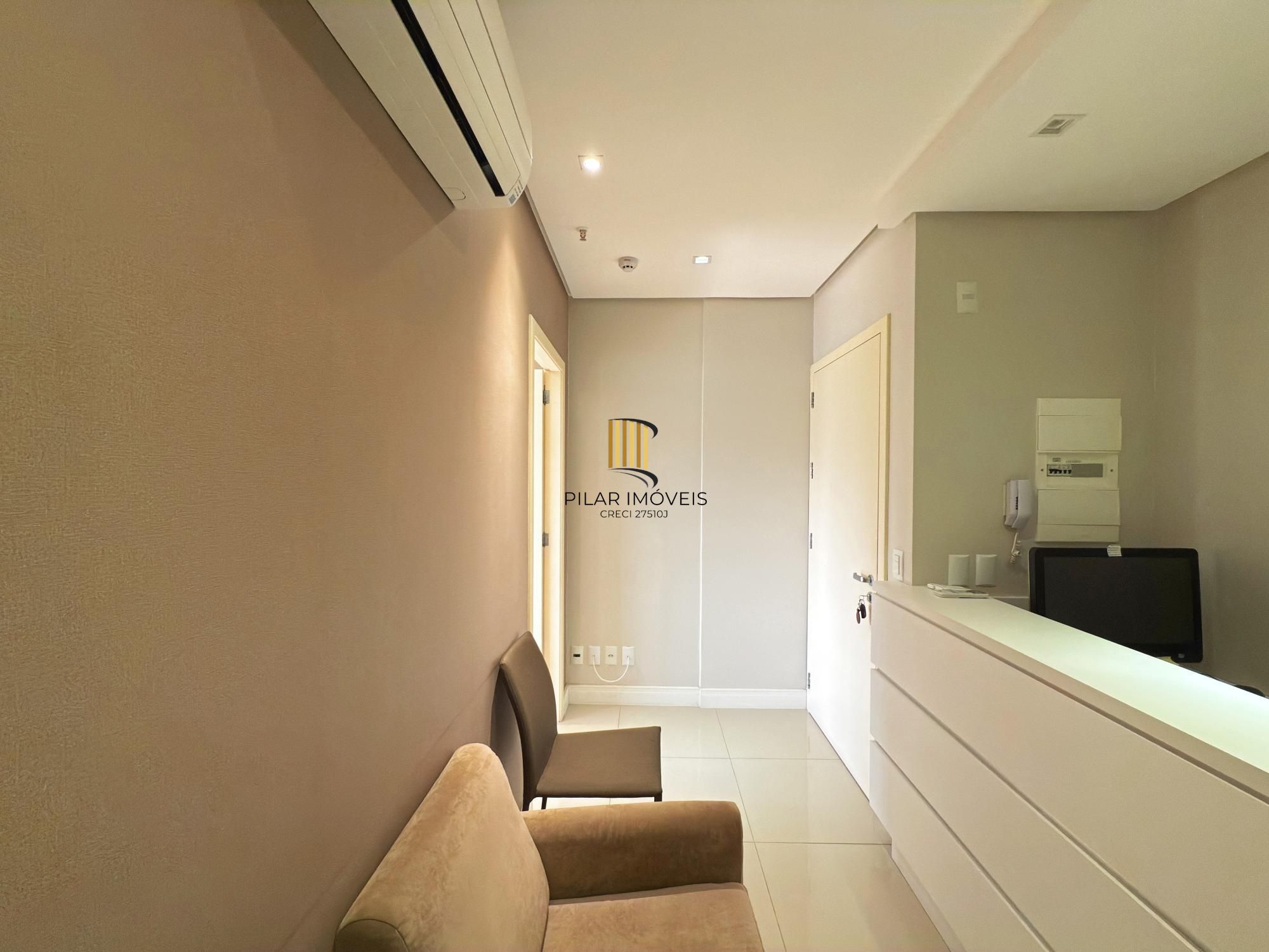 Sala Comercial À Venda Pronta no Mont'Serrat | 37m² | Mobiliada e Decorada | 1 Vaga