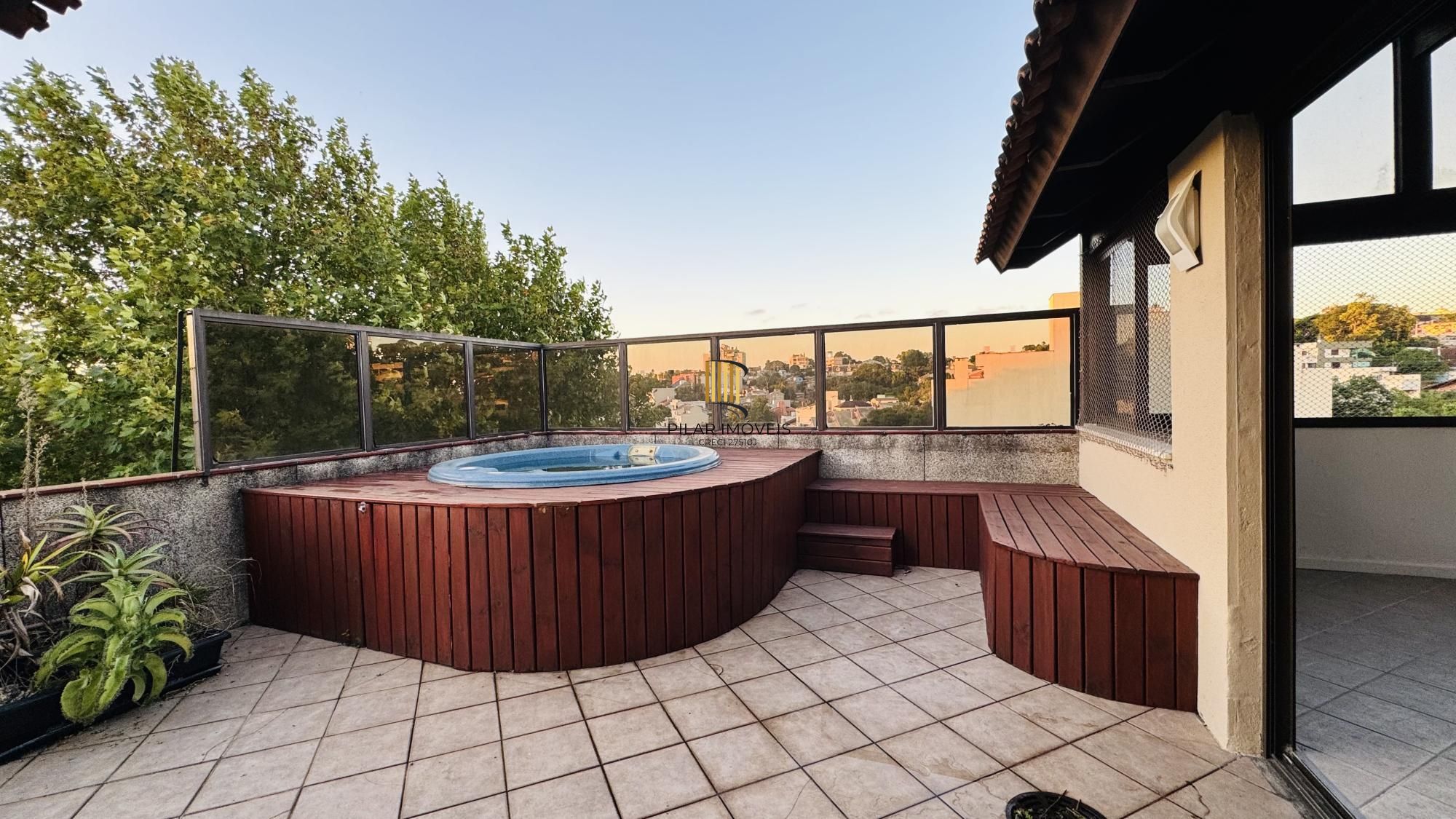 Cobertura 3 dormitórios com piscina e terraço | Chácara das Pedras