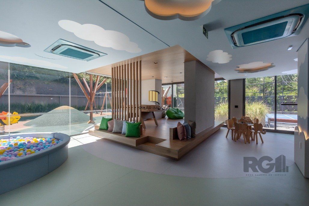 Apartamento 3 dorms. no Jardim Botânico, com infra completa e 2 vagas separadas