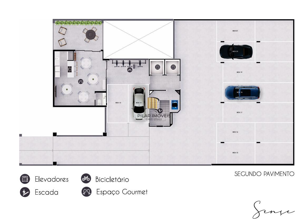 3D com 3 suítes, lavabo, churrasqueira