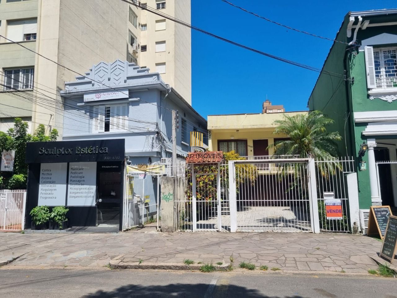Terreno na Rua Ramiro Barcellos 884m²
