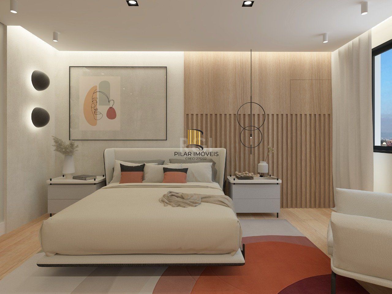 Apartamento para Venda - 121m², 2 dormitórios, sendo 2 suites, 2 vagas - Nossa Senhora das Graças