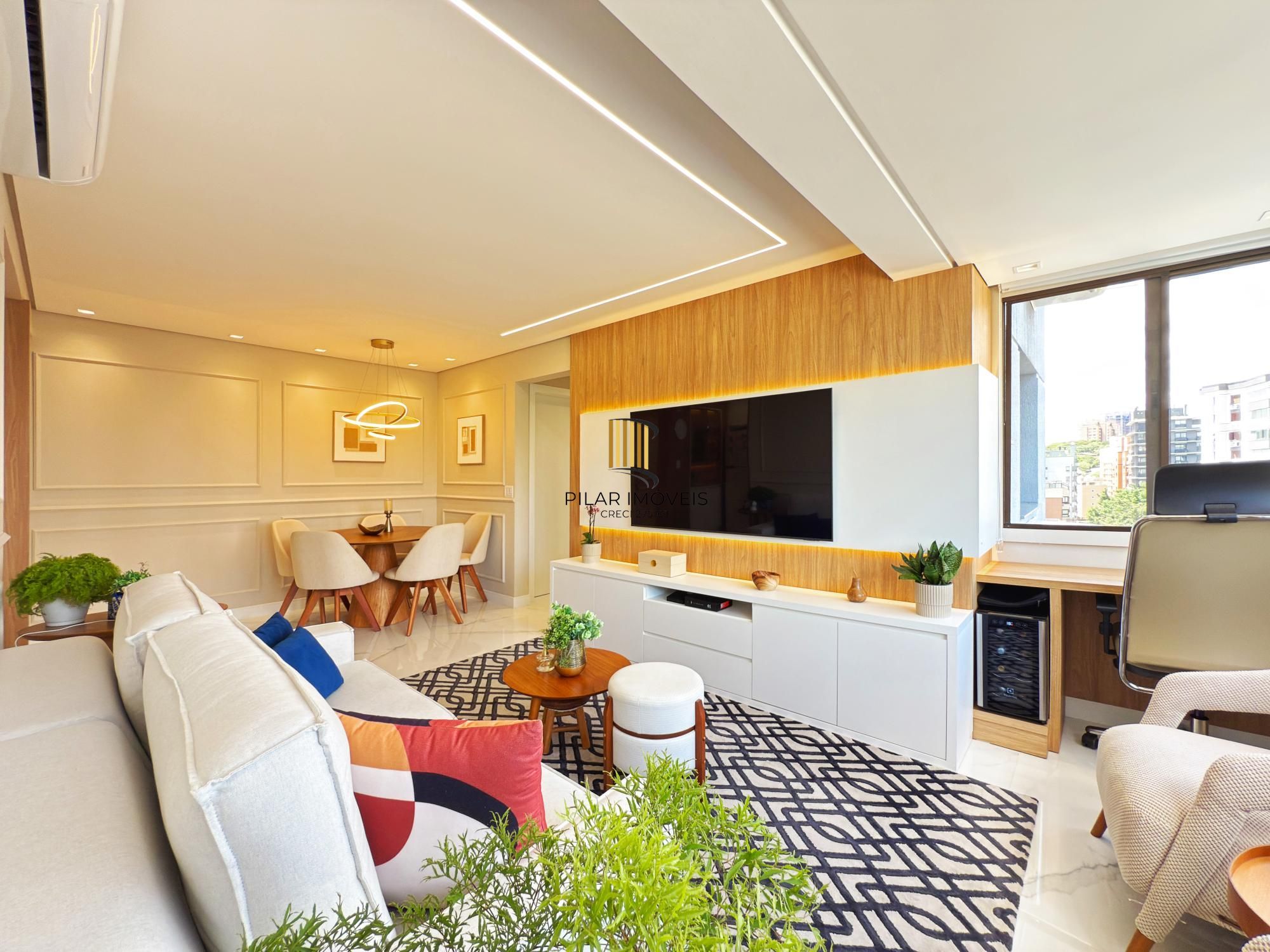 Porteira Fechada Belíssimo apartamento mobiliado e decorado 2 dorm 2 vagas c/piscina