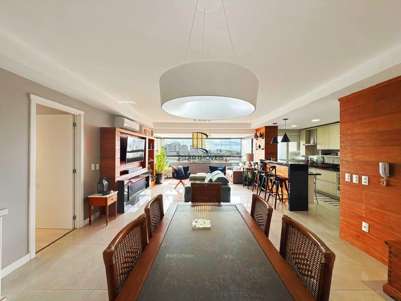 Apartamento de 3 suítes com 3 vagas, 136 m2 próximo ao Shopping Iguatemi. - Pilar Imóveis