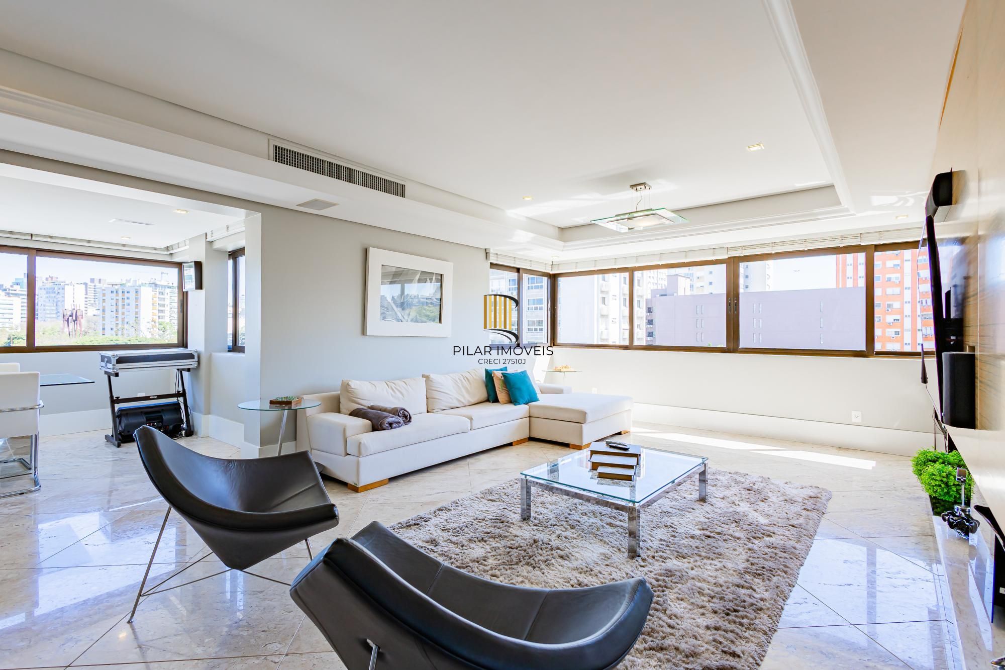 Espetacular apartamento 3 suítes 3 vagas com infra completa no Moinhos de Vento
