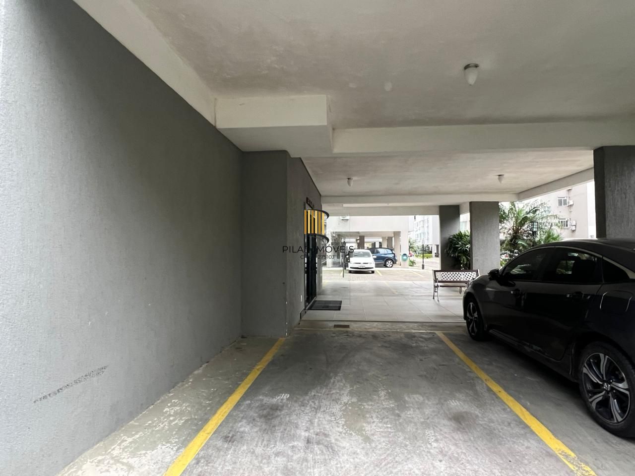Apartamento 57 m2, 2 dormitórios com 1 vaga coberta!