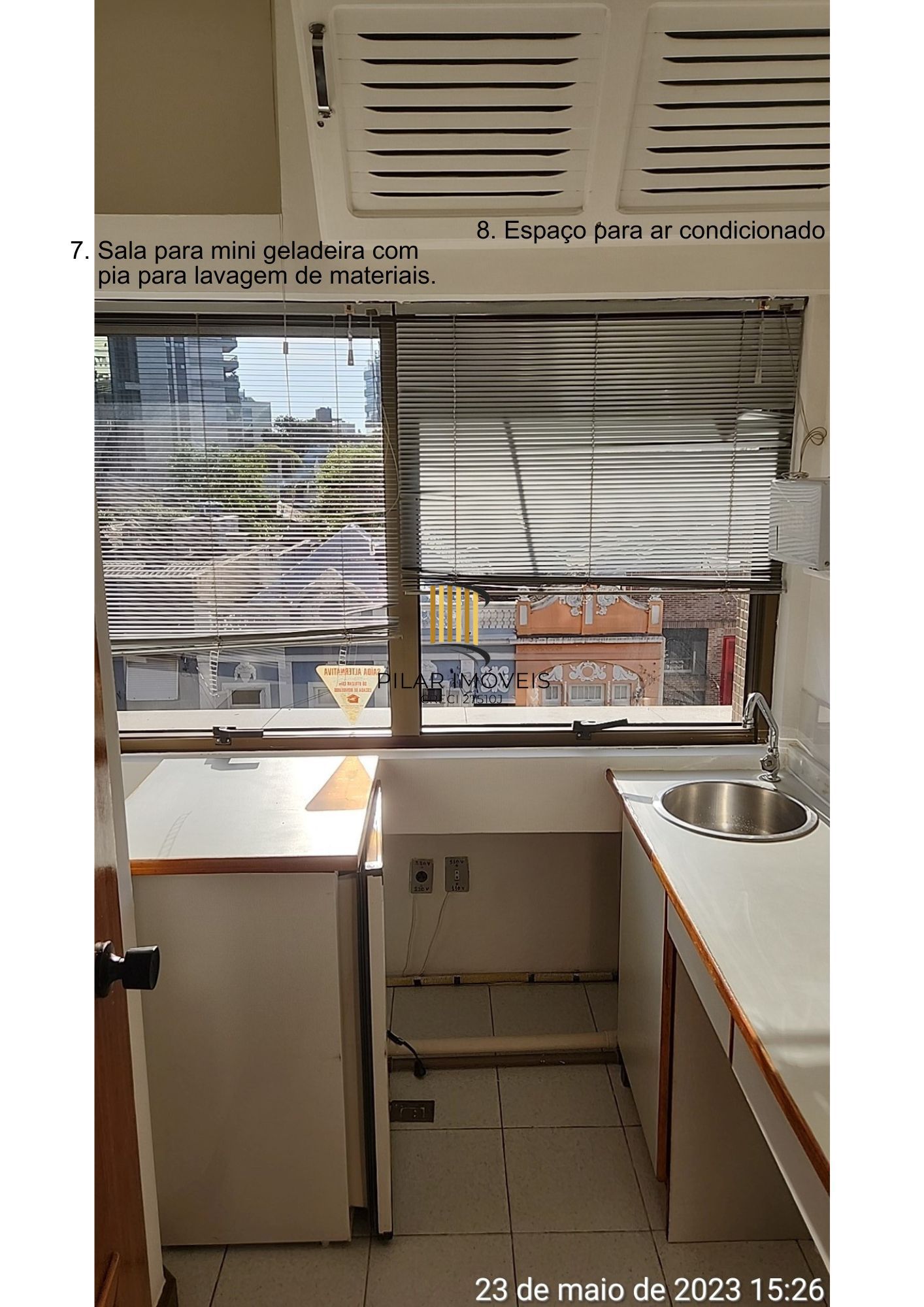 Sala comercial em um ponto excelente da Rua Padre Chagas.