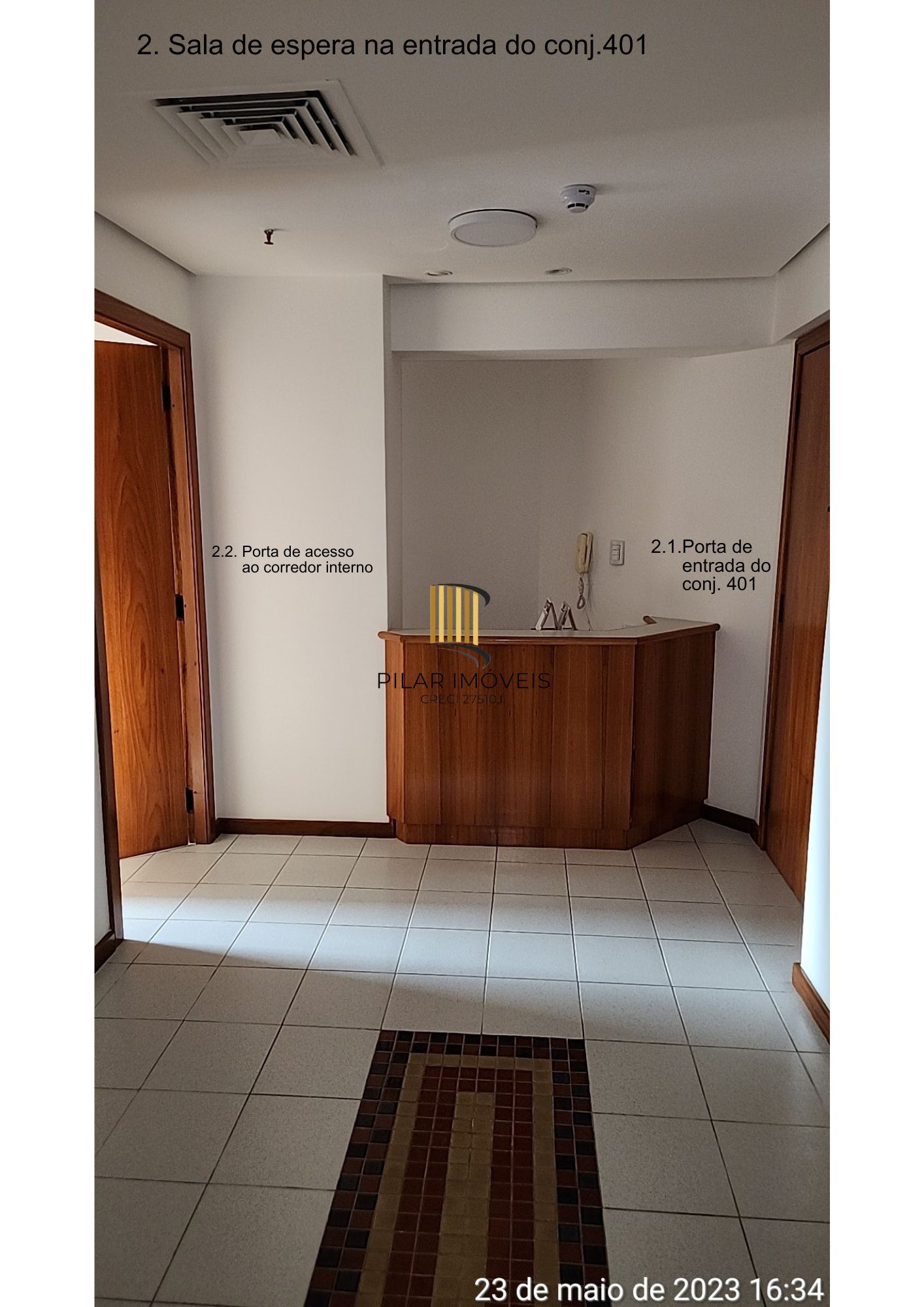 Sala comercial em um ponto excelente da Rua Padre Chagas.