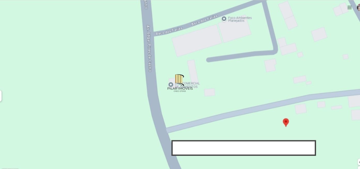 Terreno Av Edgar Pires de Castro medindo 7982,61m²