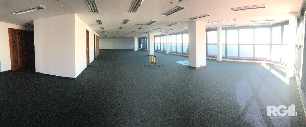 Sala comercial espaçosa, com uma vista deslumbrante para o Guaíba