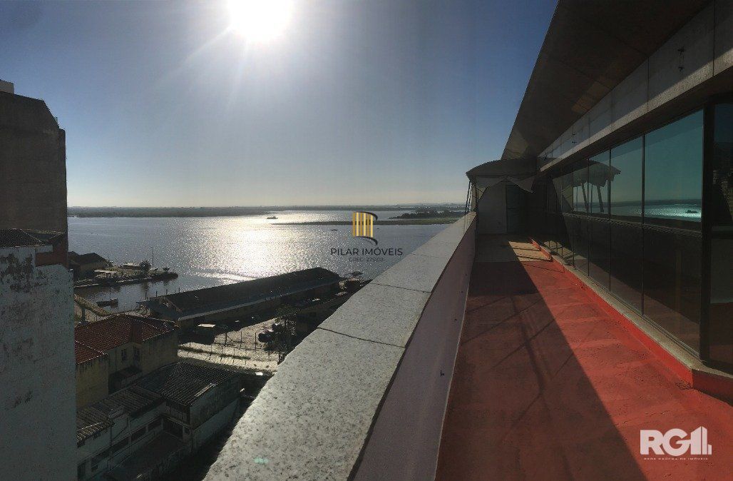 Sala comercial espaçosa, com uma vista deslumbrante para o Guaíba