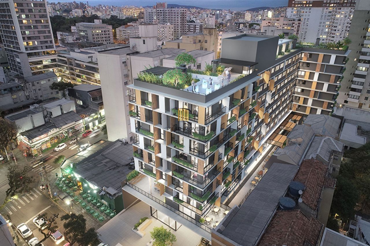 Apartamento para Venda - 36.93m², 1 dormitório, Cidade Baixa