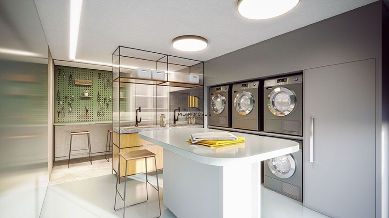 Apartamento para Venda - 36.93m², 1 dormitório, Cidade Baixa