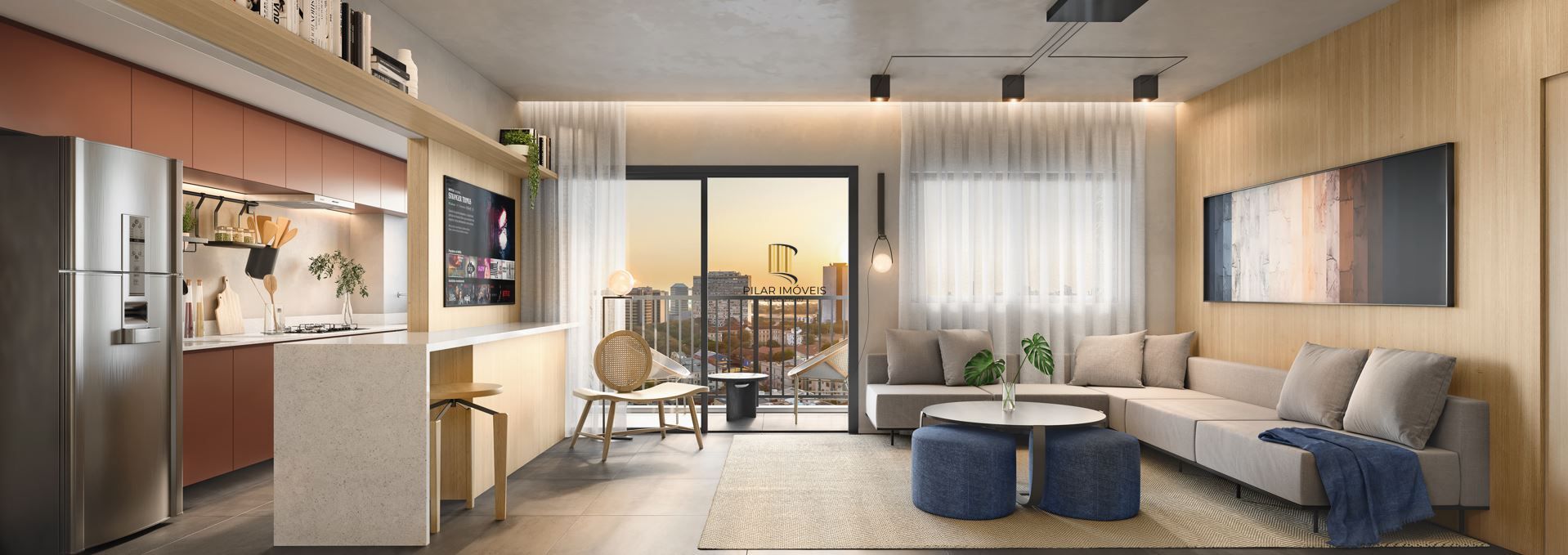 Apartamento 1 dormitório no bairro Cidade Baixa