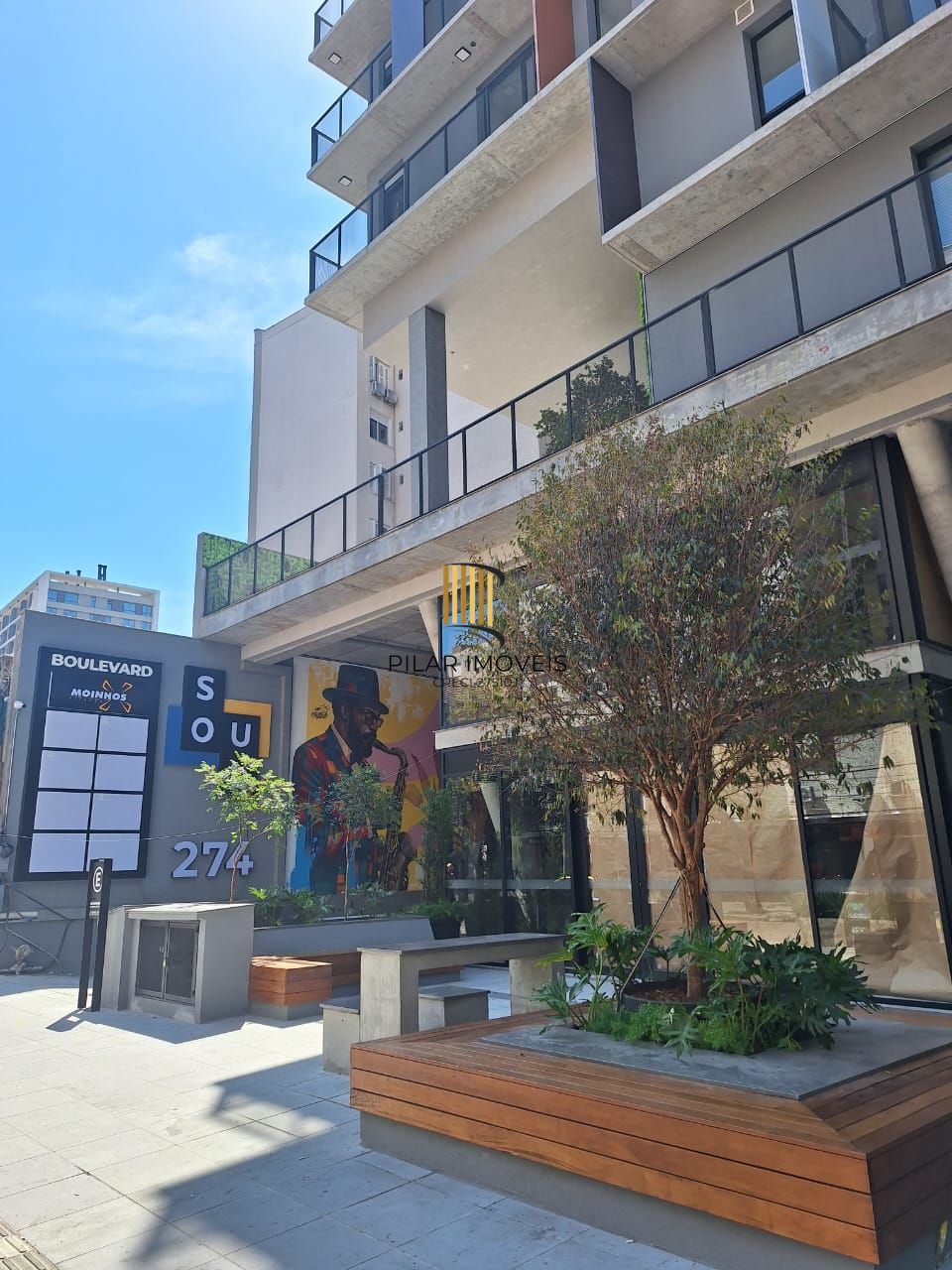 Apartamento 1D andar alto - lançamento - Cidade Baixa - Porto Alegre