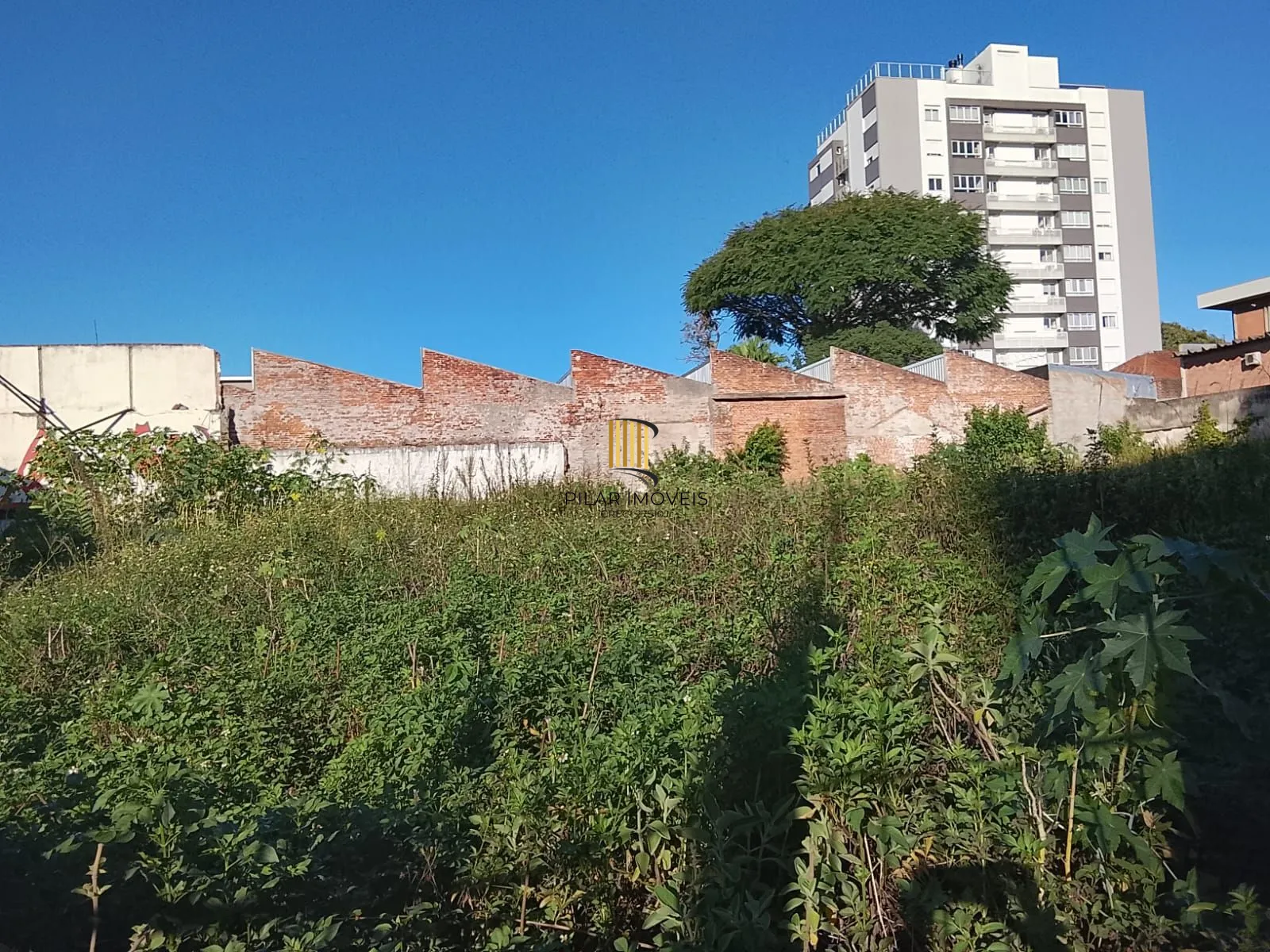 4 Terrenos residencial ou comercial, com tapume na frente, desinpedido sem muros intermediários total de 1.126,81 m²