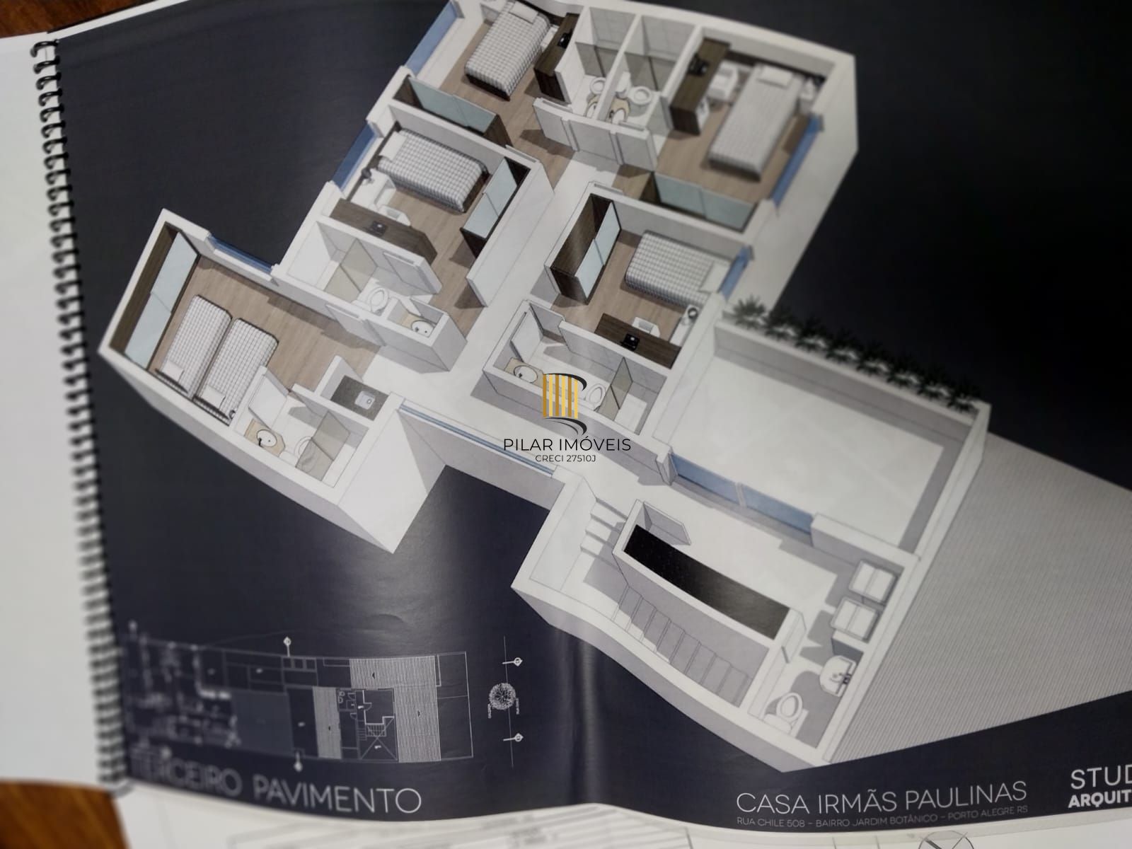 Oportunidade sobrado 2/3 pisos com 21D e 19 suítes - Jdm Botânico - P. Alegre.