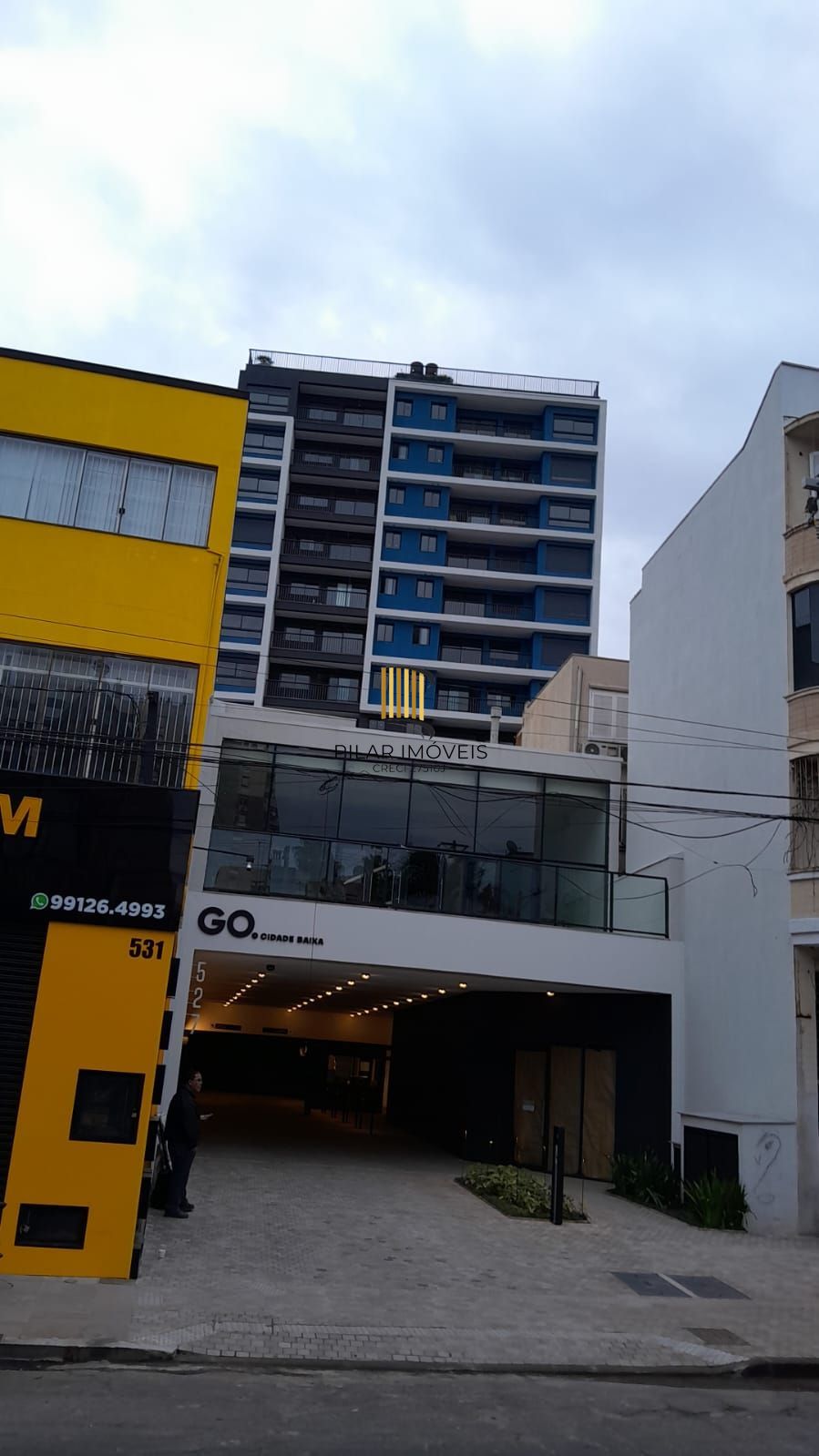 Apartamento novo,2 quartos,andar alto,box,na Cidade baixa e com Infra - Pilar Imóveis
