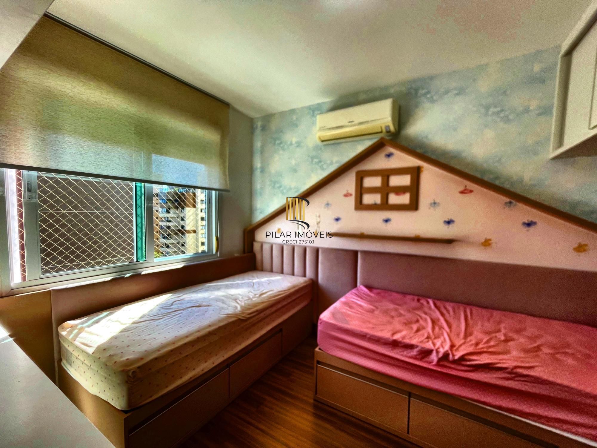 Apartamento alto padrão 105m² com 3 dormitórios, suíte e churrasqueira