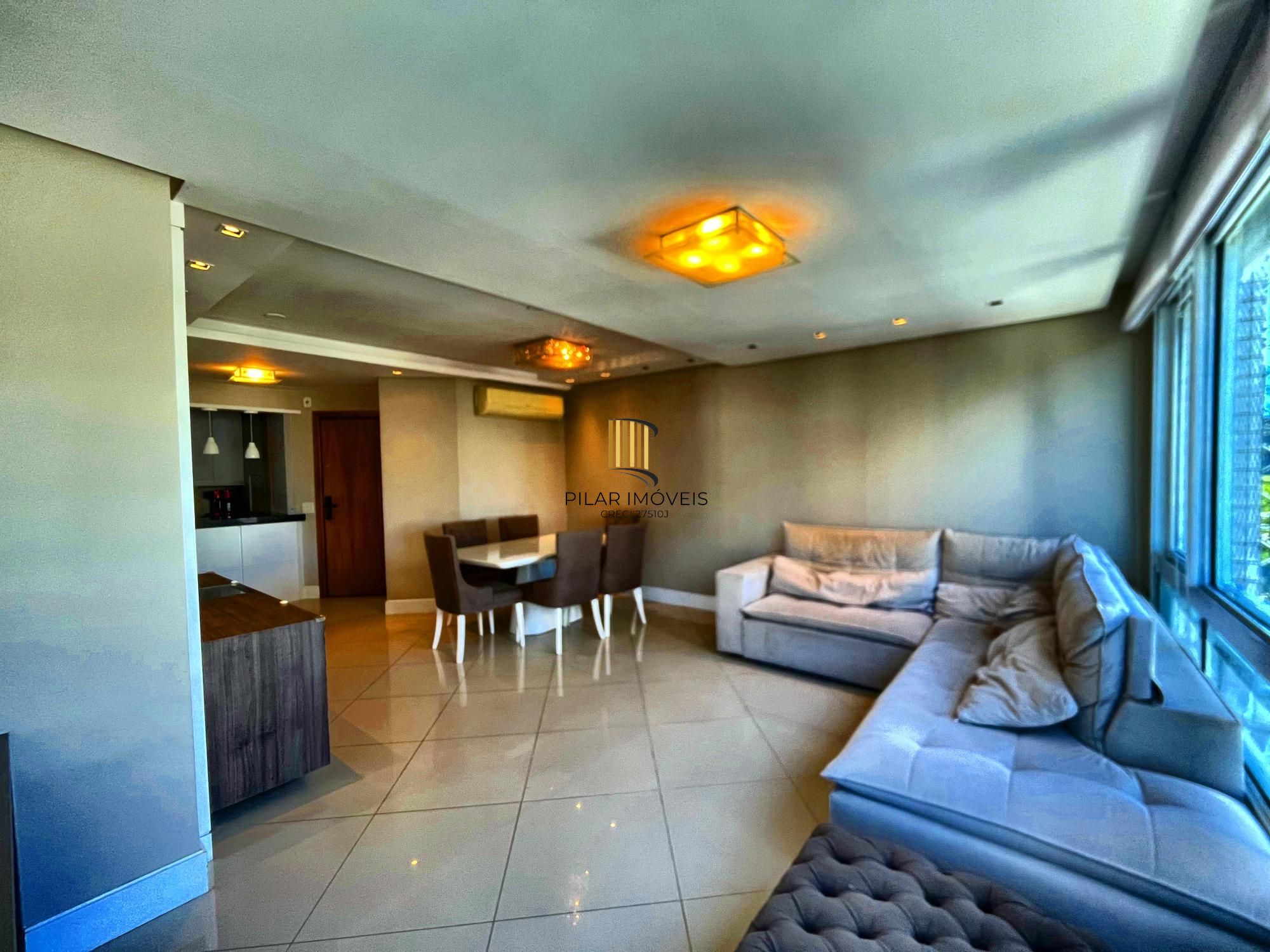 Apartamento alto padrão 105m² com 3 dormitórios, suíte e churrasqueira