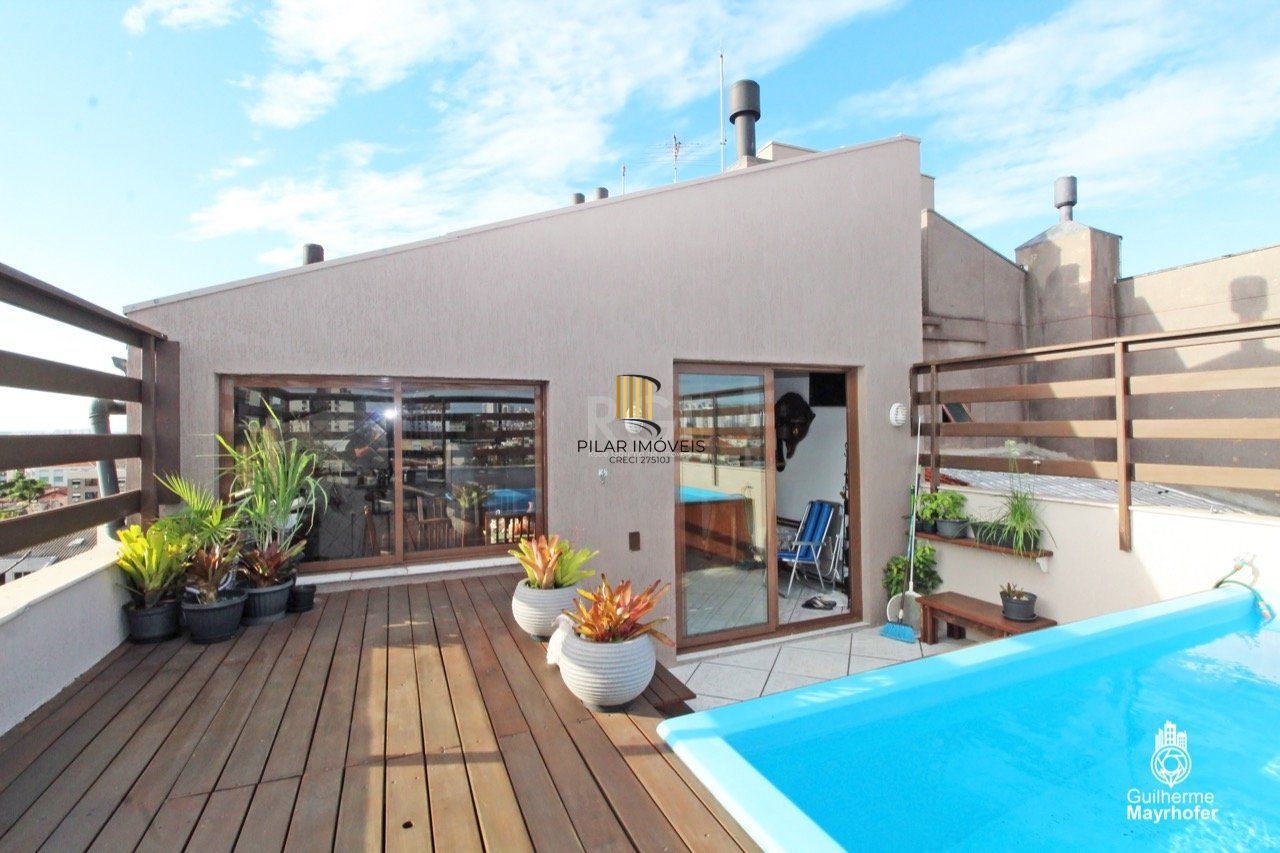 Cobertura para Venda - 164.03m², 3 dormitórios, sendo 1 suites, 2 vagas - Passo da Areia