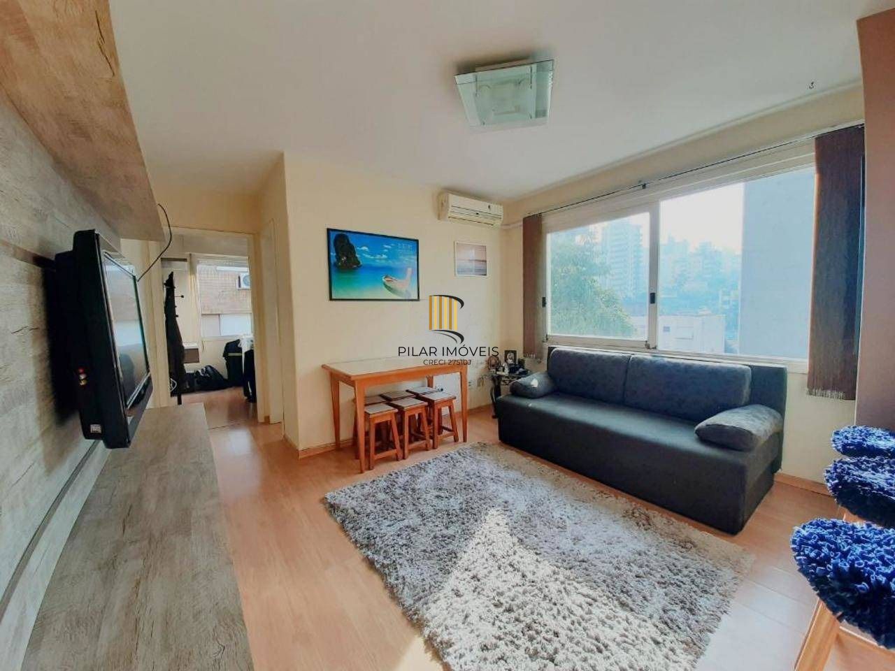 Apartamento para Venda - 37.35m², 1 dormitório, 1 vaga - Petrópolis