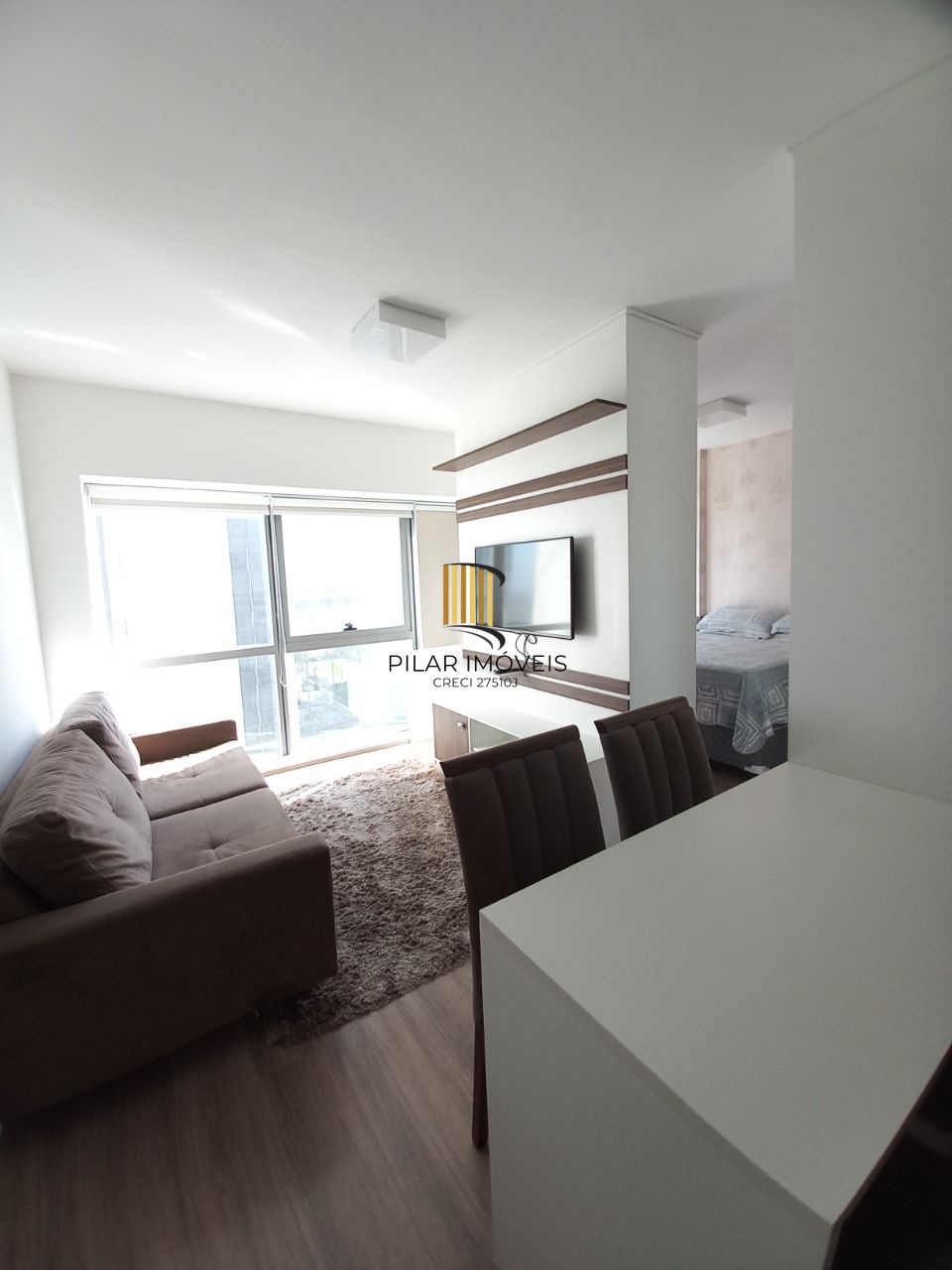 Apartamento para Locação/Aluguel - 38.96m², 1 dormitório, 1 vaga - Praia de Belas