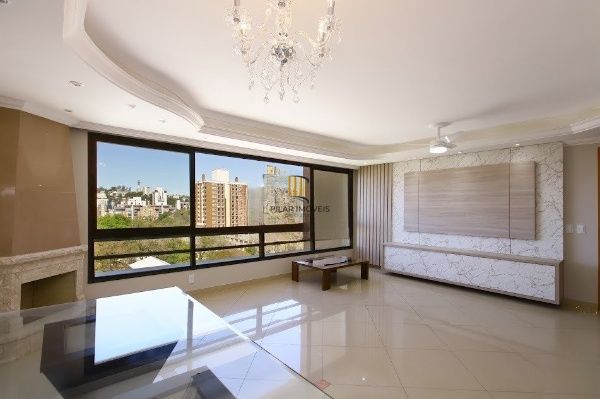 LINDO APARTAMENTO NO MENINO DEUS com 116 M PRIVATIVOS ANDAR ALTO, 3 DORMITÓRIOS COM SUÍTE E 2 VAGAS INDIVIDUAIS ESCRITURADAS E COBERTAS - Pilar Imóveis