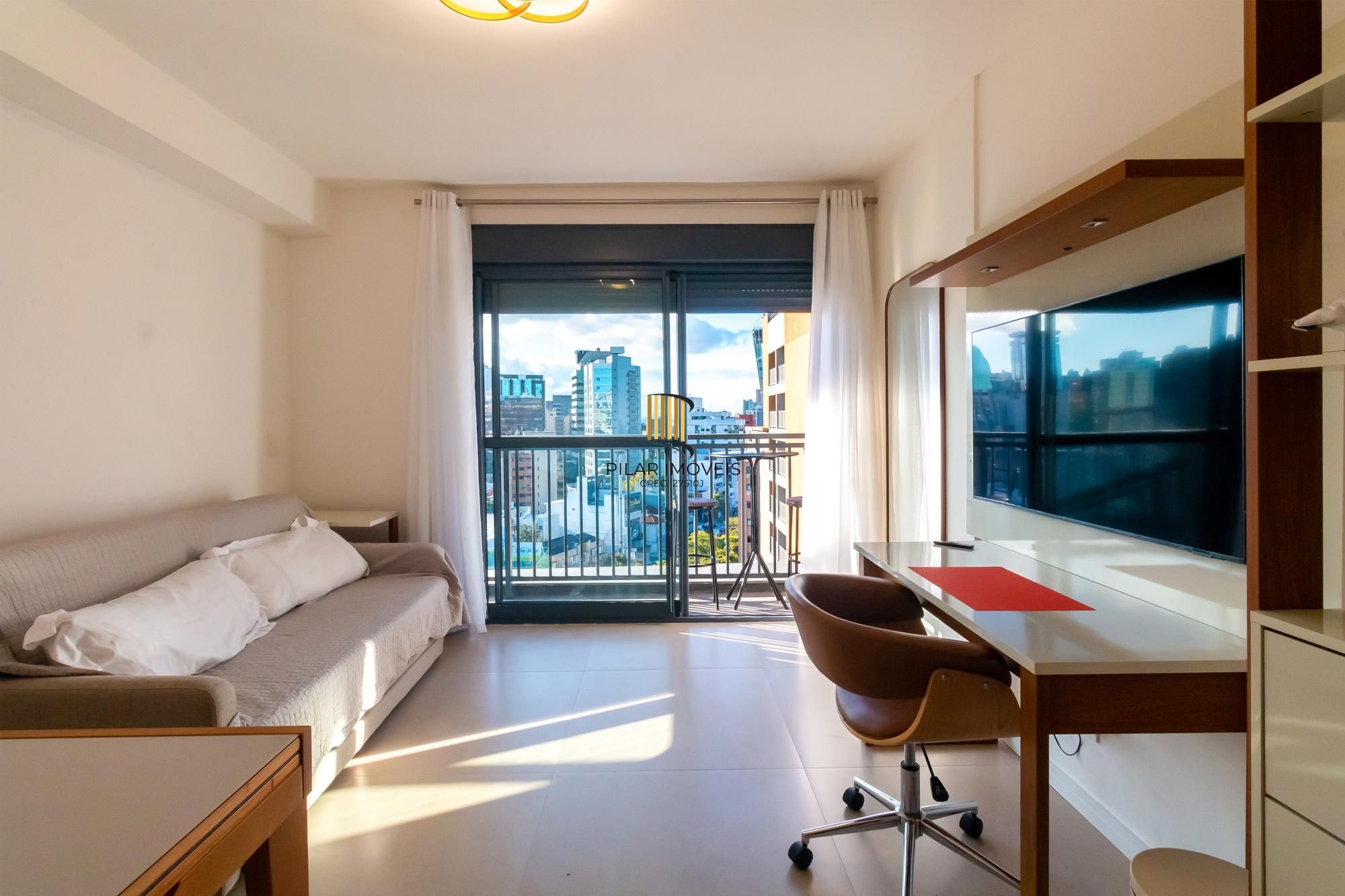 Apartamento com 1 quarto e 27m² à venda em Moinhos de Vento, Porto Alegre - Pilar Imóveis