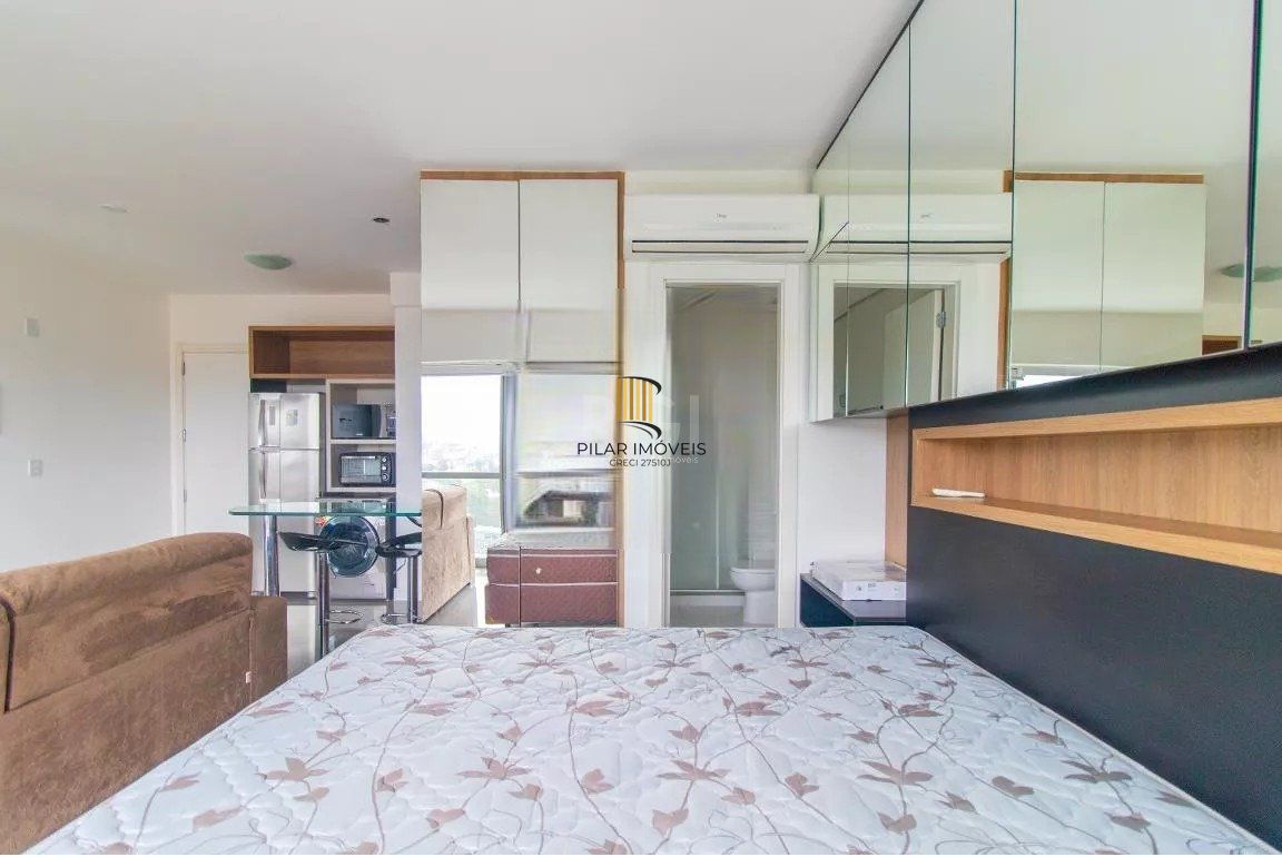 Apartamento JK para Venda - 40m², 1 dormitório, 1 vaga - Praia de Belas