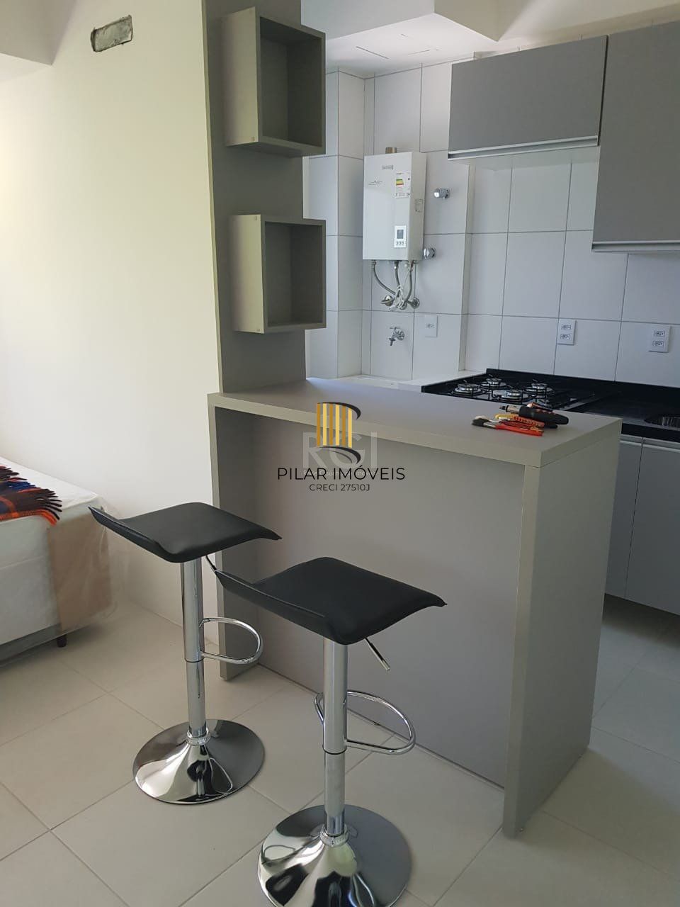 Apartamento para Venda - 36m², 1 dormitório, 1 vaga - Santo Antonio