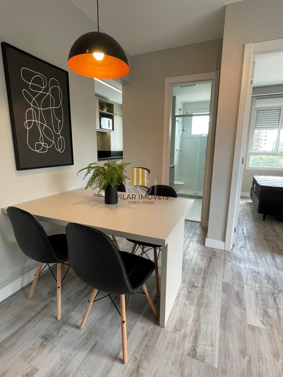 Apartamento para Venda - 39.18m², 1 dormitório, sendo 1 suites, 1 vaga - Partenon