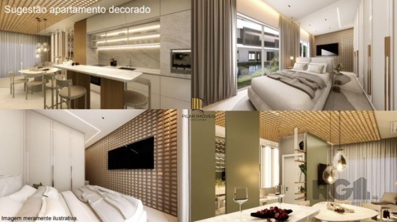 Apartamento 1 dormitório no bairro Centro