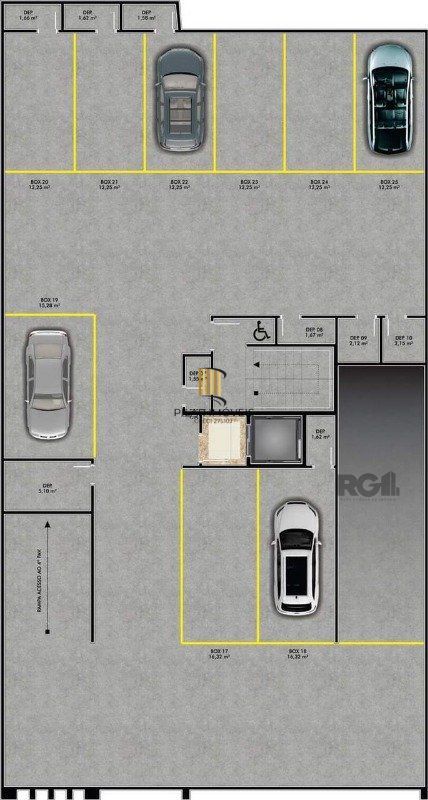 Apartamento 3 dormitórios no bairro Centro