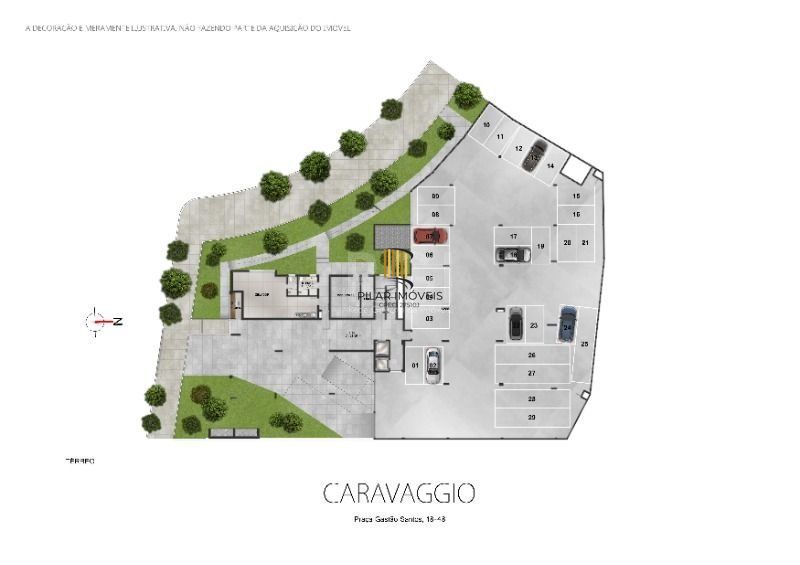 Apartamento para Venda - 63.69m², 2 dormitórios, sendo 1 suites, 1 vaga - Passo da Areia