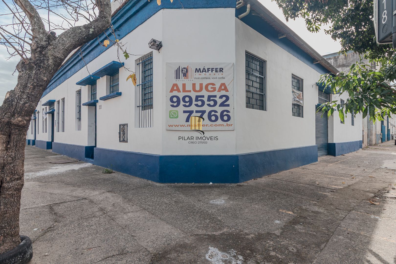 Pavilhão no bairro São Geraldo