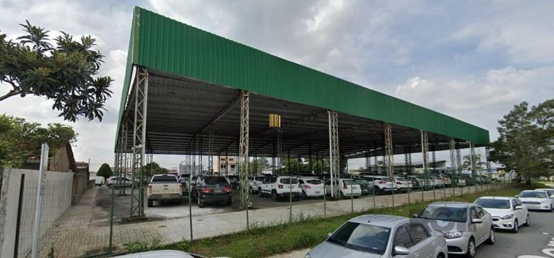 Pavilhão no bairro Águas Belas