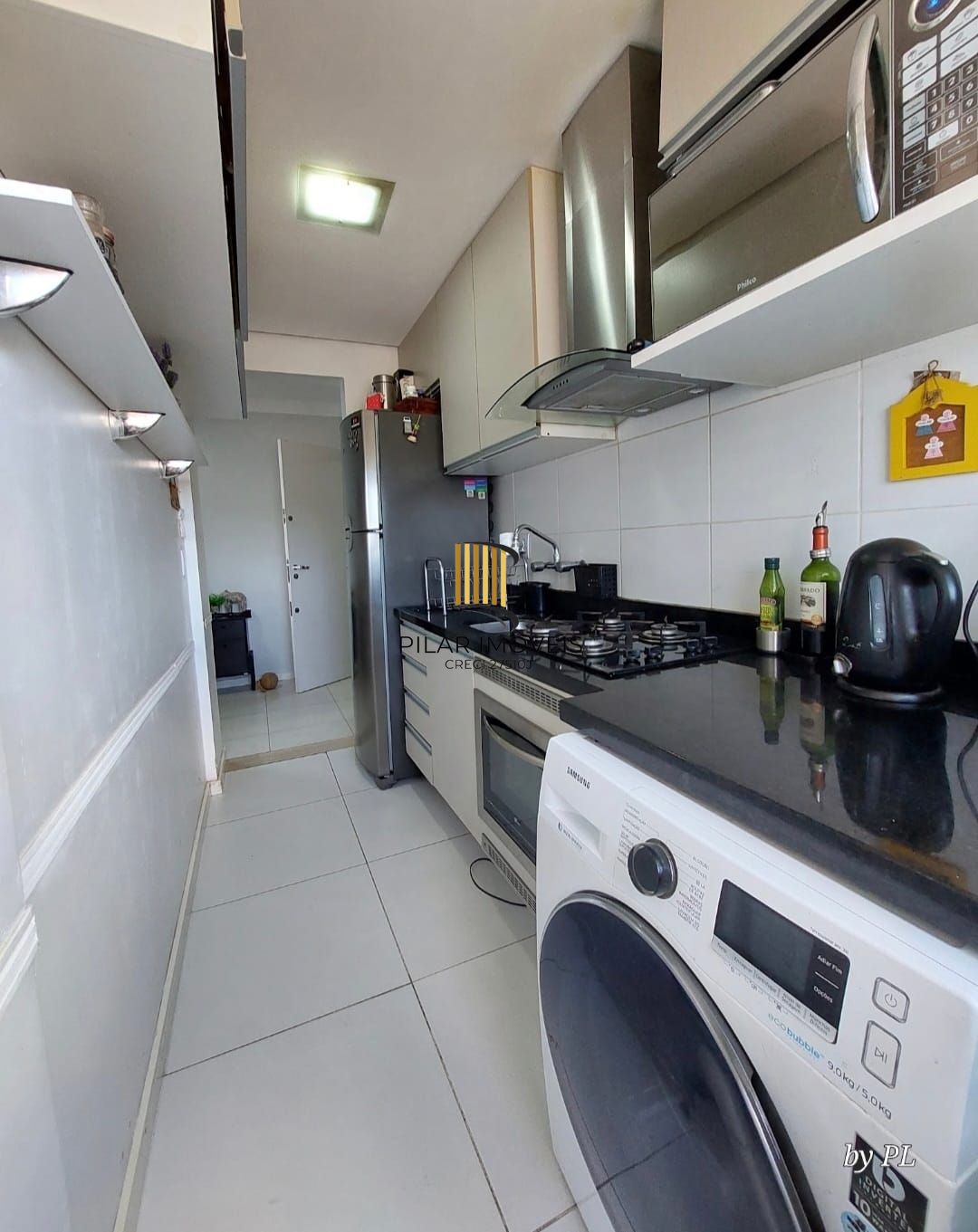 Apartamento semi mobiliado da Estrada Campo Novo