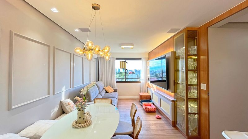 Apartamento para Venda - 76,69m², 3 dormitórios, sendo 1 suite, 1 vaga - Camaquã