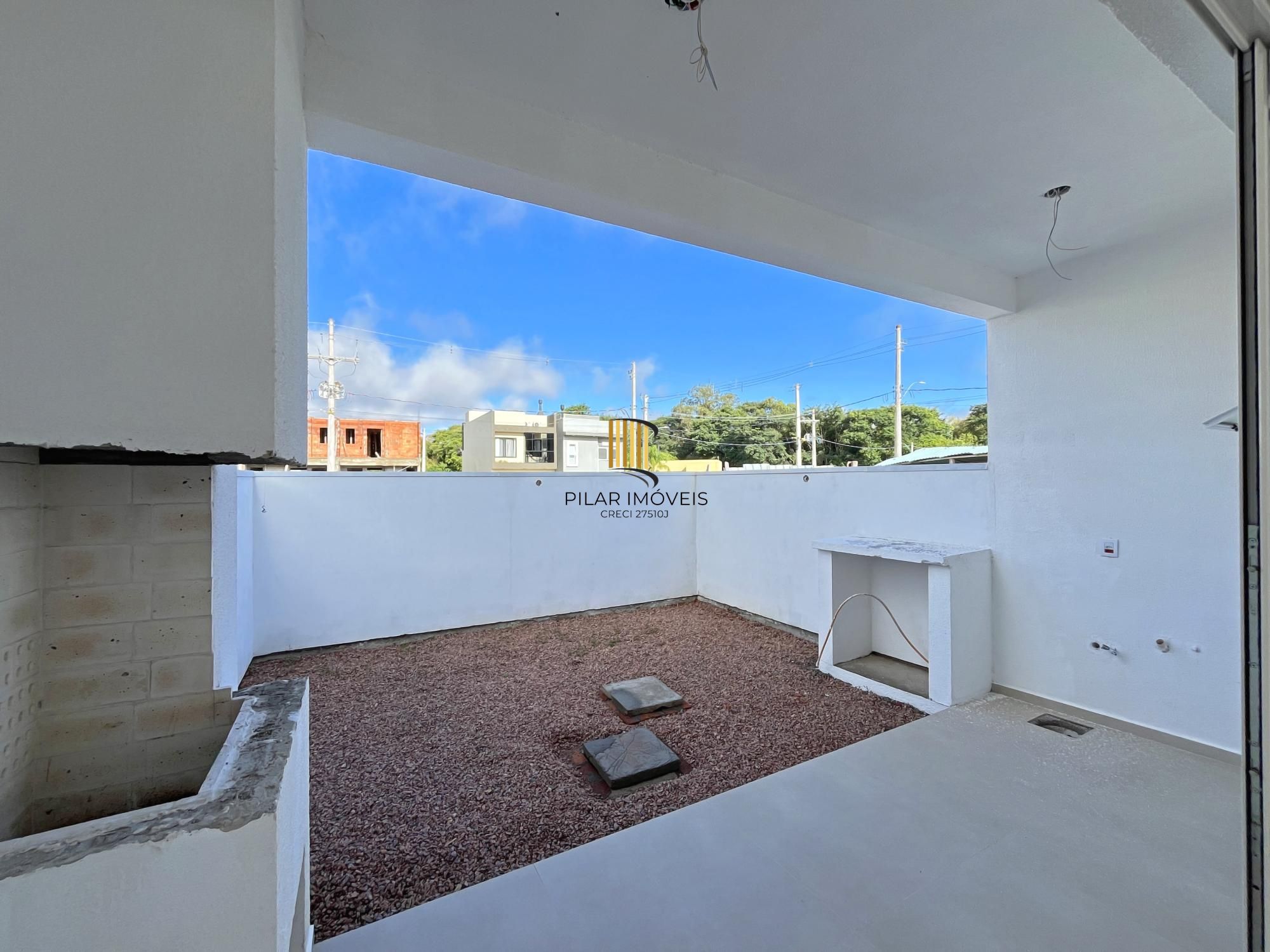 Casas condominio fechado Vila Nova -3 dormitórios sendo uma suite, pátio 60m2.2