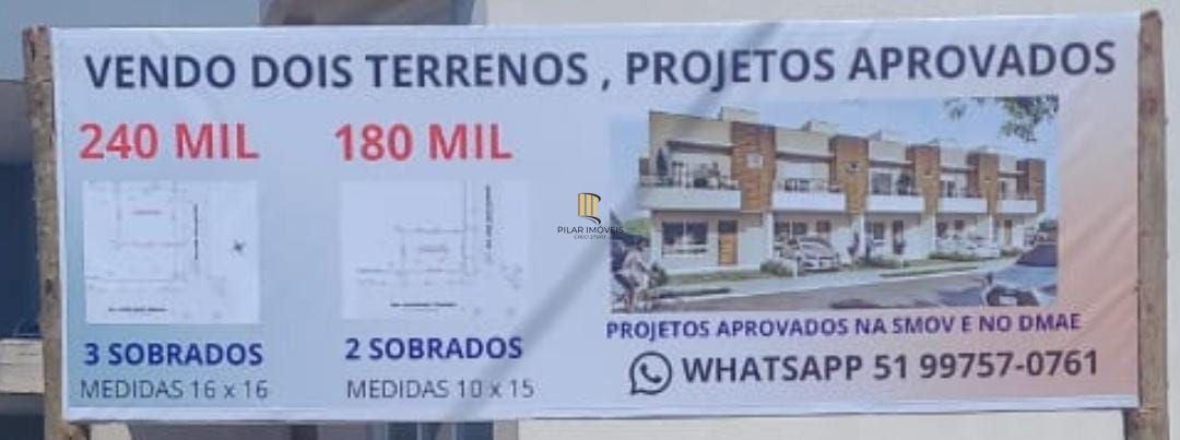 Terreno com projeto aprovado